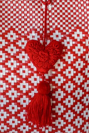 Heart Shaped Tassel